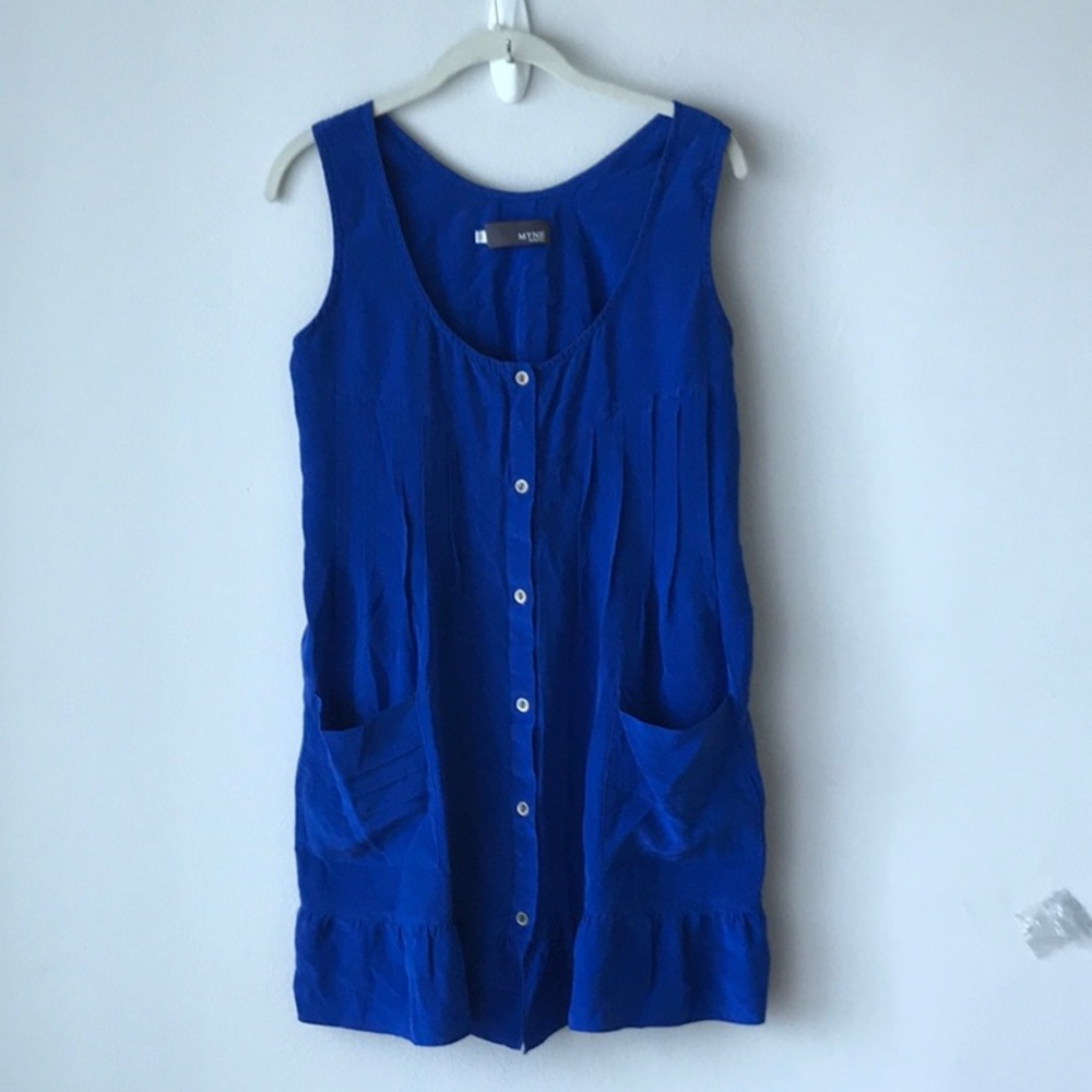 Myne silk button down tunic